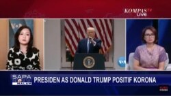 Laporan Langsung VOA untuk KompasTV: Presiden AS Donald Trump Positif Korona