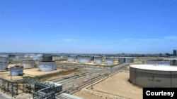 이란에서 발사된 드론의 공격을 받은 미나 알 아흐마디 정유소의 모습.
출처: 이란 국영 석유 회사 KNPC 웹사이트