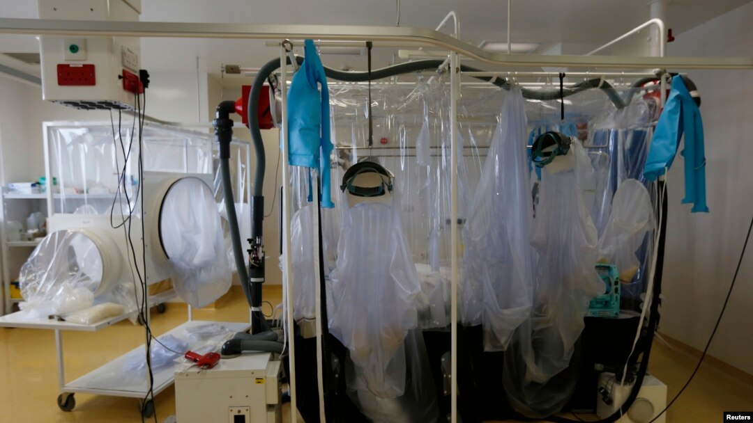 Ahantu h'ubwiherero ho kuvurira abanduye virusi ya Ebola