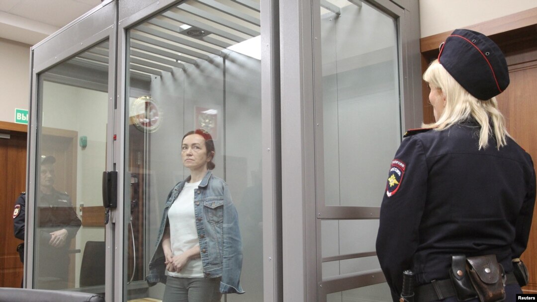 Алсу Курмашева во время судебного заседания. Казань, 31 мая 2024 г.