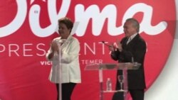 Rousseff y Neves a segunda vuelta