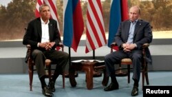 Los presidentes Barack Obama y Vladimir Putin no coincidieron en mucho en la cumbre del G8 en Irlanda del Norte.