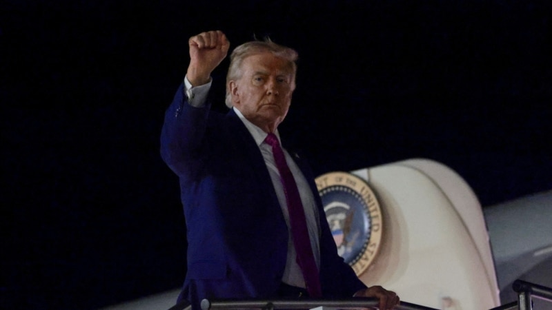 انتقاد پرزیدنت ترامپ از ادعاهای «رسانه‌های جعلی»: رژیم ایران با «شکستی بزرگ» روبه‌رو شده است