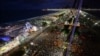 Thousands of young people gather at Rio de Janeiro's iconic Copacabana beachfront on July 25, 2013 to welcome Pope Francis to World Youth Day ceremonies.