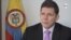 Ministro de Justicia de Colombia, Wilson Ruíz, en entrevista con la Voz de América.