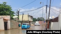 Efeito da chuva em Luanda. Imagen de arquivo (2018)