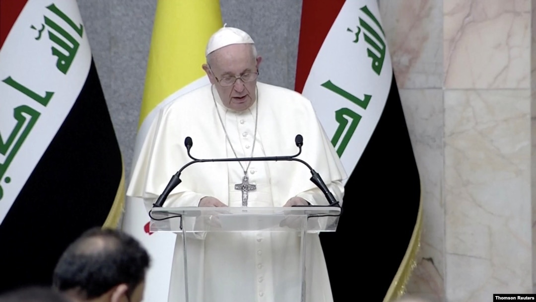 El Papa Francisco visita Irak, en la primera visita de Su Santidad al país árabe. 