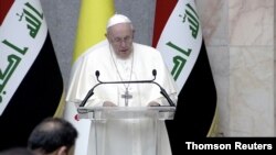 El Papa Francisco visita Irak, en la primera visita de Su Santidad al país árabe. 