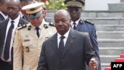 Ali Bongo à Libreville au gabon le 16 août 2019.