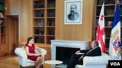 Nana Sajaia of VOA's Georgian service spoke with Georgian President Giorgi Margvelashvili, Aug 1, 2017.