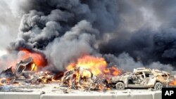 Multiple blasts strikes Damascus