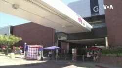 洛杉矶食客等不及在停车场大快朵颐