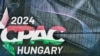 Nga logoja e konferencës konservatore në Budapest