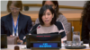 Mai Sato at the UN
