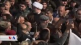 پرسەی ماتەمینی سولەیمانی و ئەلموهەندس لە بەغدا