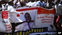 Cette semaine, plusieurs manifestations avaient été organisées au Zimbabwe pour demander la remise en liberté de Peter Magombeyi.