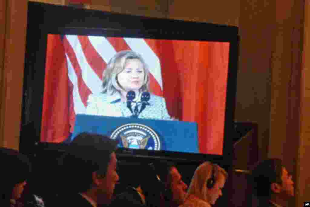 美国国务卿克林顿