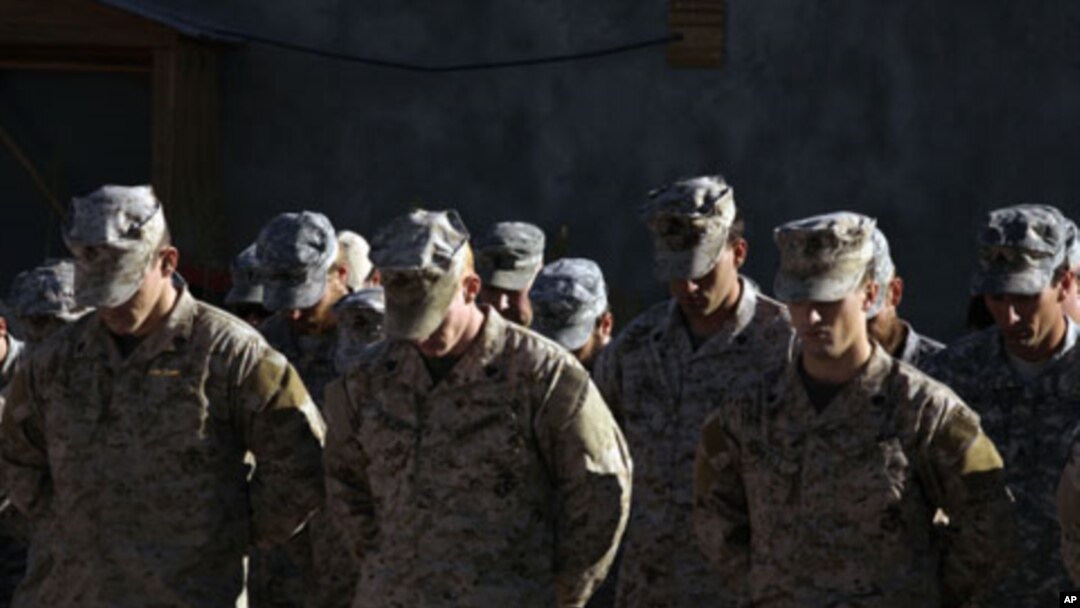 U.S troops stationed in Afghanistan (File)