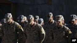 U.S troops stationed in Afghanistan (File)