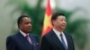 Le président chinois Xi Jinping et le président de la République du Congo Denis Sassou Nguesso