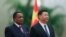 Le président chinois Xi Jinping et le président de la République du Congo Denis Sassou Nguesso