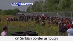 VOA60 World - Serbia Says Unable to Handle Migrant Influx - September 15, 2015