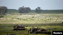 Izraelski vojnici na Golanskoj visoravni