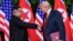 Президент США Дональд Трамп и северокорейский лидер Ким Чен Ын. Сингапур. 12 июня 2018 г.
