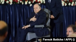 Abdelaziz Bouteflika, tomada de posse em 2014 (arquivo)