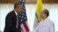 Tổng thống Hoa Kỳ Barack Obama trong cuộc gặp với Tổng thống Miến Ðiện Thein Sein tại Rangoon, ngày 19/11/2012