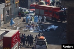 Yangında en az 73 kişi hayatını kaybetti