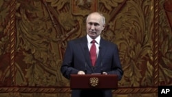 Presiden Rusia Vladimir Putin 