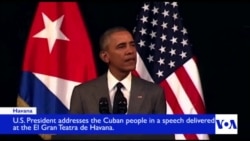 Full Speech: President Obama Speaks to Cuban People