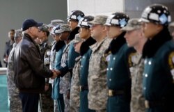 지난 2013년 12월 바이든 부통령이 판문점 비무장지대를 방문했다.