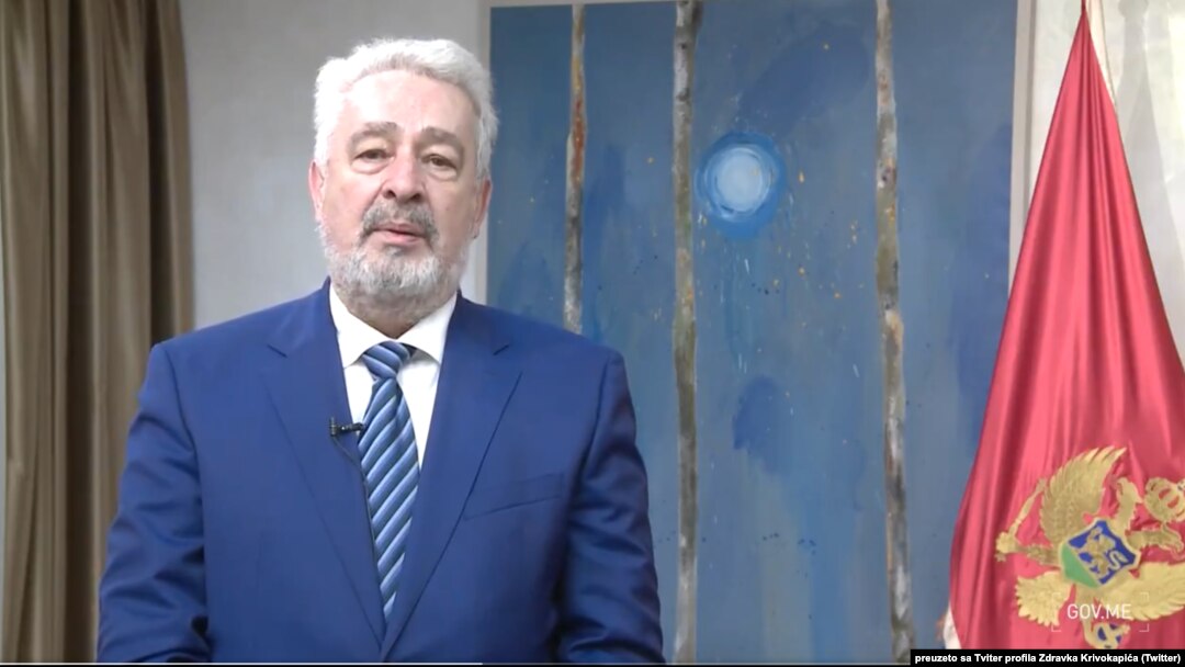 Premijer Crne Gore Zdravko Krivokapić