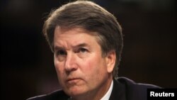 រូបឯកសារ៖ លោក Brett Kavanaugh បេក្ខជន​តែងតាំង​សម្រាប់​តំណែង​ចៅក្រម​តុលាការ​កំពូល​សហរដ្ឋ​អាមេរិក