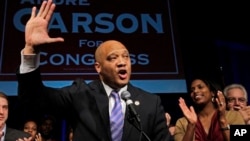 Anggota Kongres Amerika, Andre Carson, yang beragama Islam, merupakan salah seorang dari dua Muslim di Kongres AS (foto:dok).