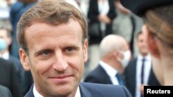 Tổng thống Pháp Emmanuel Macron.