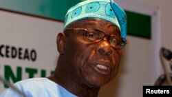 Tsohon shugaban kasar Najeriya Olusegun Obasanjo.