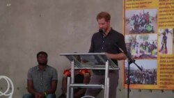 Britain's Duke of Sussex Praises Africa's Youth During Zambia Visit