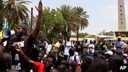 "Thiat" leader du groupe sénégalais "Y en a marre" était parmi les militants des mouvements citoyens arrêtés en mars dernier à Kinshasa, RDC 