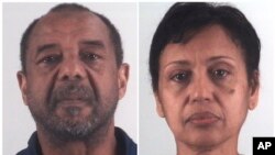 Mohamed Toure da matarsa Denise Cros-Toure