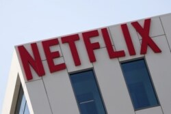 FILE - The Netflix logo is seen on their office in Hollywood, Los Angeles, California, U.S. July 16, 2018.