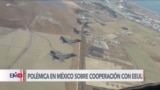 Recorrido de aviones estadounidenses genera polémica en México