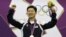 런던올림픽 남자 사격 50ｍ 경기에서 금메달을 획득한 한국의 진종오 선수
