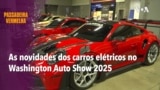 Passadeira Vermelha: As novidades dos carros elétricos e exóticos no Washington Auto Show 2025