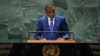 FILE - Somalia's Prime Minister Hamza Abdi Barre addresses the 79th session of the United Nations General Assembly, Sept. 27, 2024. 