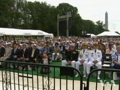 Obama Calls on Americans to Honor Korean War Vets