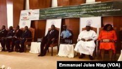 Ouverture de la 7e conférence internationale sur les guichets unique à Yaoundé, le 17 septembre 2019. (VOA/Emmanuel Jules Ntap)