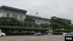 台湾外交部大楼 (美国之音张永泰拍摄)